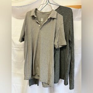 H&M Light Gray Polo Shirt